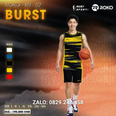 Quần Áo Bóng Rổ ROKO - BURST