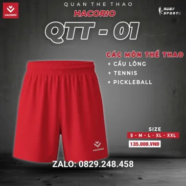 Quần Thể Thao HACORIO QTT - 01 - Form ngắn