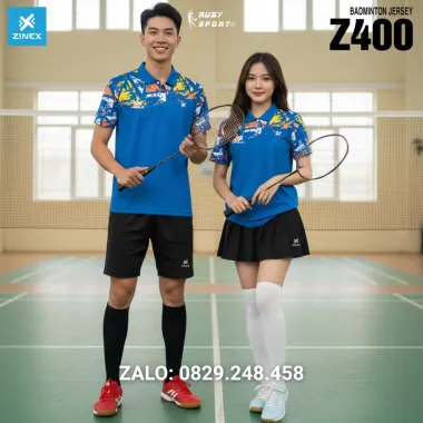 Áo Cầu Lông, Tennis, Pickleball Zinex - Z400 (Nữ)