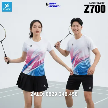 Áo Cầu Lông, Bóng Chuyền, Pickleball - Zinex - Z700 - Nam