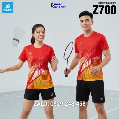 Áo Cầu Lông, Bóng Chuyền, Pickleball - Zinex - Z700 - Nam