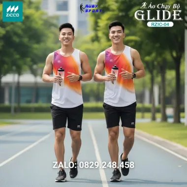 Áo Chạy Bộ Sát Nách ZICCO - GLIDE