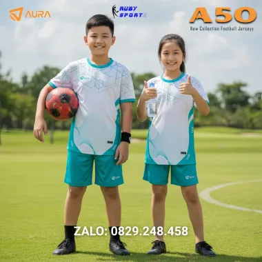Quần Áo Bóng Đá AURA - A50 (Trẻ Em)