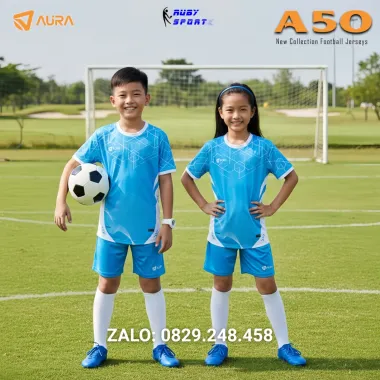 Quần Áo Bóng Đá AURA - A50 (Trẻ Em)
