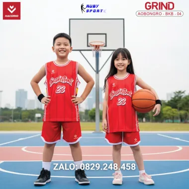 Quần Áo Bóng Rổ Trẻ Em HACORIO - GRIND