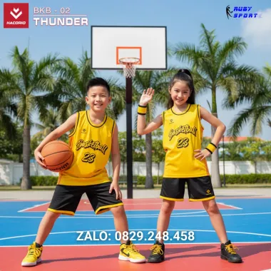 Quần Áo Bóng Rổ Trẻ Em HACORIO - THUNDER