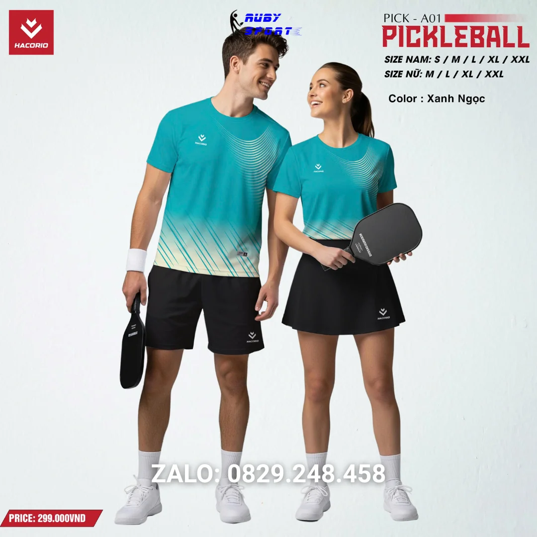 Áo Pickleball PICK - A01 - NỮ