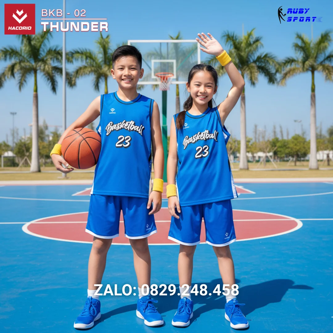 Quần Áo Bóng Rổ Trẻ Em HACORIO - THUNDER